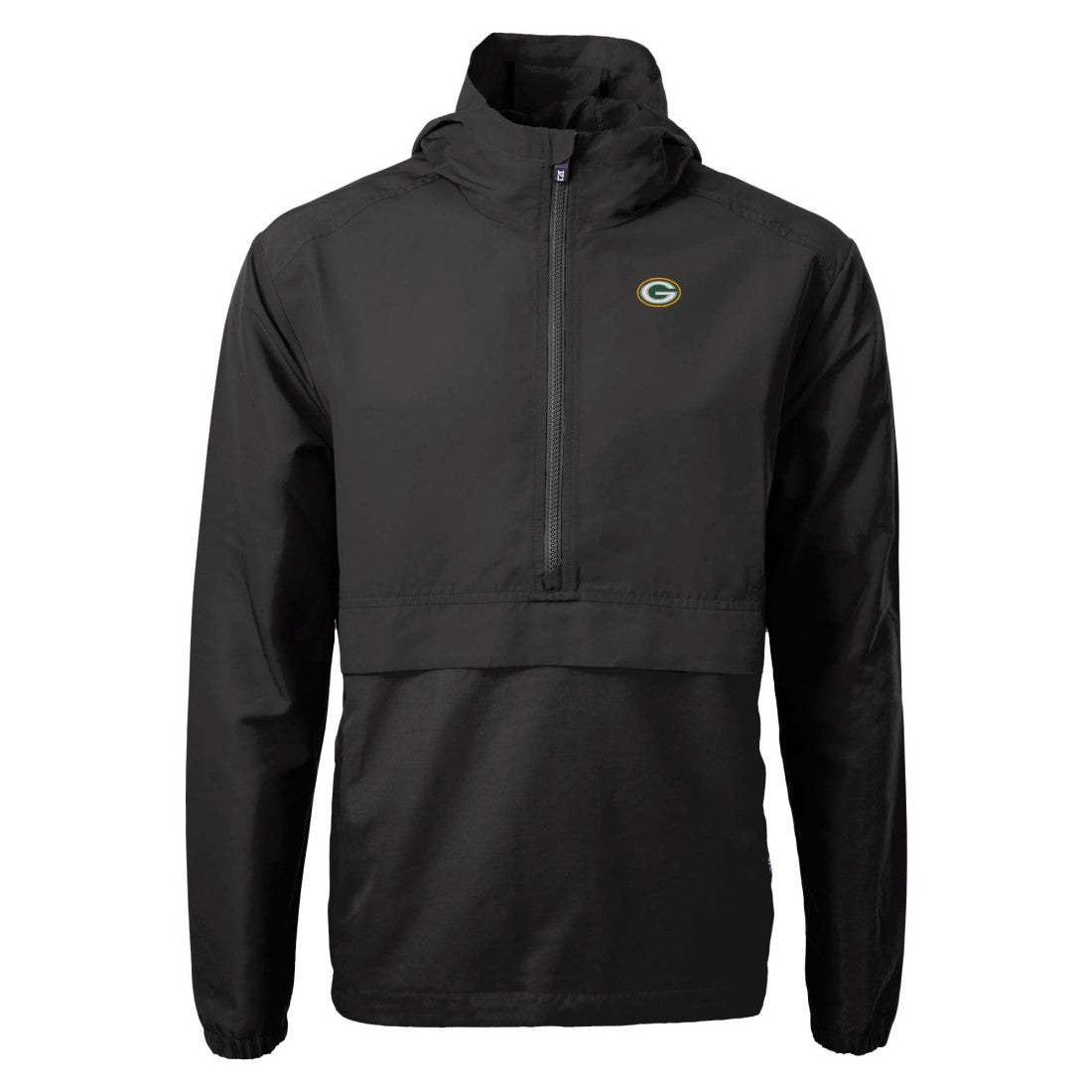 Green Bay Packers  Cutter & Buck Charter Eco Recycled Anorak Half-Zip Jacket