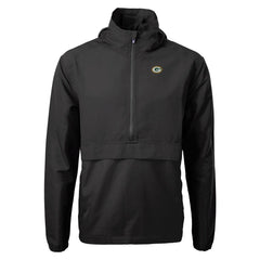 Green Bay Packers  Cutter & Buck Charter Eco Recycled Anorak Half-Zip Jacket