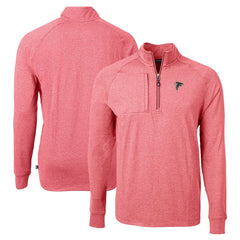 Atlanta Falcons  Cutter & Buck Adapt Eco Knit Quarter-Zip Pullover Top