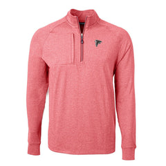 Atlanta Falcons  Cutter & Buck Adapt Eco Knit Quarter-Zip Pullover Top