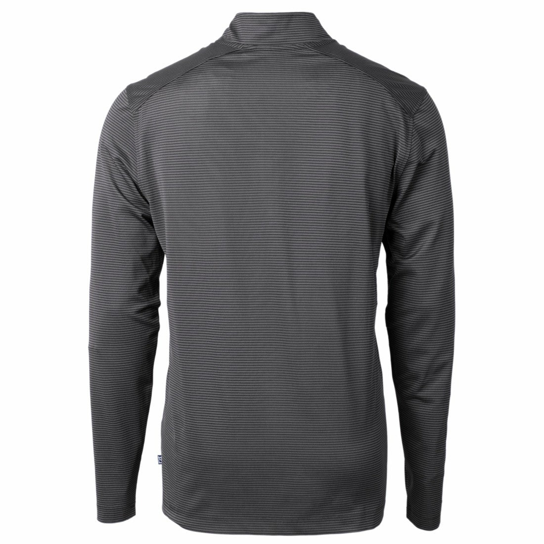 Detroit Lions  Cutter & Buck Virtue Eco Pique Micro Stripe Recycled Quarter-Zip Pullover Top