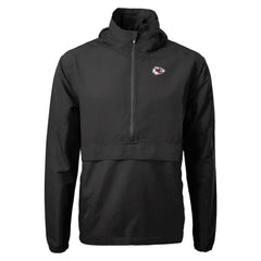 Kansas City Chiefs  Cutter & Buck Charter Eco Recycled Anorak Half-Zip Jacket
