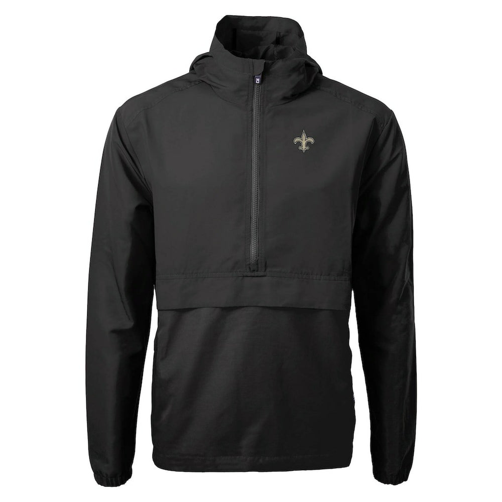 New Orleans Saints  Cutter & Buck Charter Eco Recycled Anorak Half-Zip Jacket