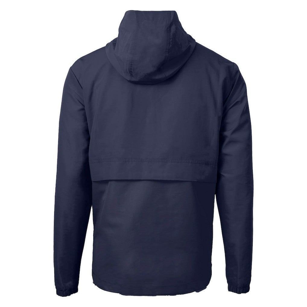 New York Giants  Cutter & Buck Charter Eco Recycled Anorak Half-Zip Jacket