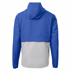 New York Giants  Cutter & Buck Charter Eco Recycled Anorak Half-Zip Jacket