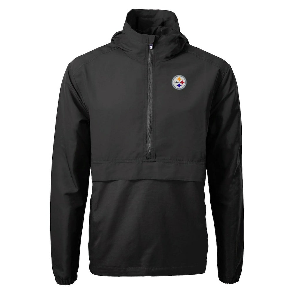 Pittsburgh Steelers  Cutter & Buck Charter Eco Recycled Anorak Half-Zip Jacket