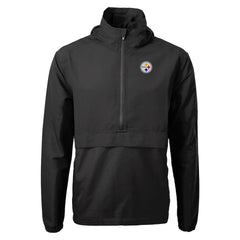 Pittsburgh Steelers  Cutter & Buck Charter Eco Recycled Anorak Half-Zip Jacket