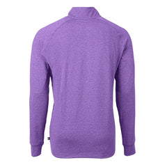 Minnesota Vikings  Cutter & Buck Adapt Eco Knit Quarter-Zip Pullover Top