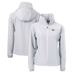 Baltimore Ravens  Cutter & Buck Women's Charter Eco Recycled Full-Zip Jacket