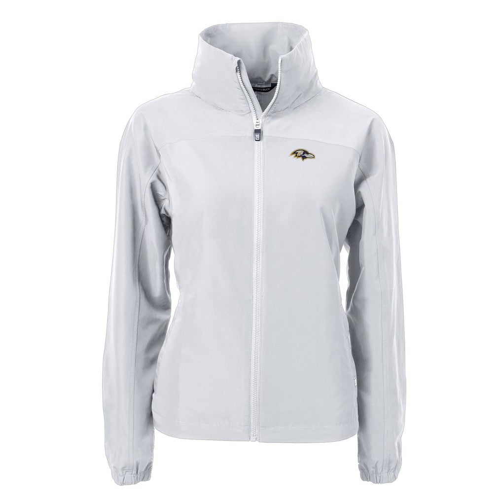 Baltimore Ravens  Cutter & Buck Women's Charter Eco Recycled Full-Zip Jacket