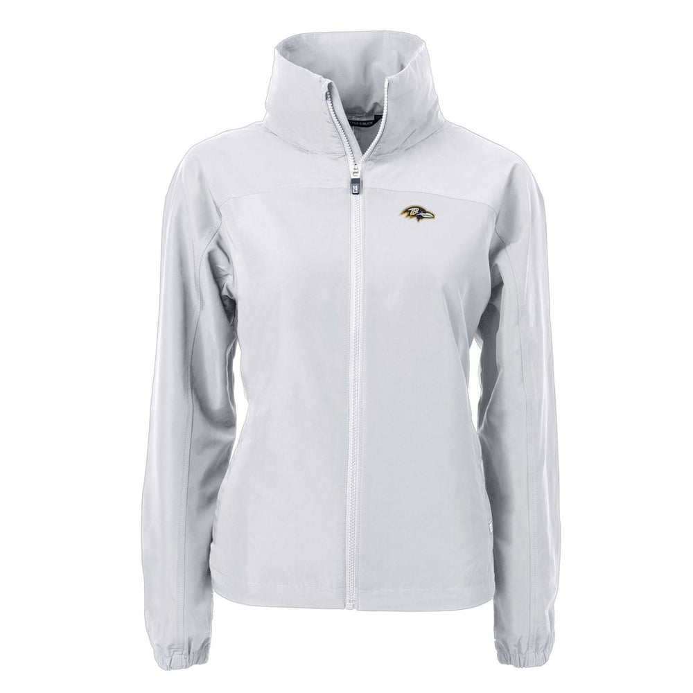Baltimore Ravens  Cutter & Buck Women's Charter Eco Recycled Full-Zip Jacket