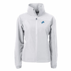 Detroit Lions  Cutter & Buck Women's Charter Eco Recycled Full-Zip Jacket