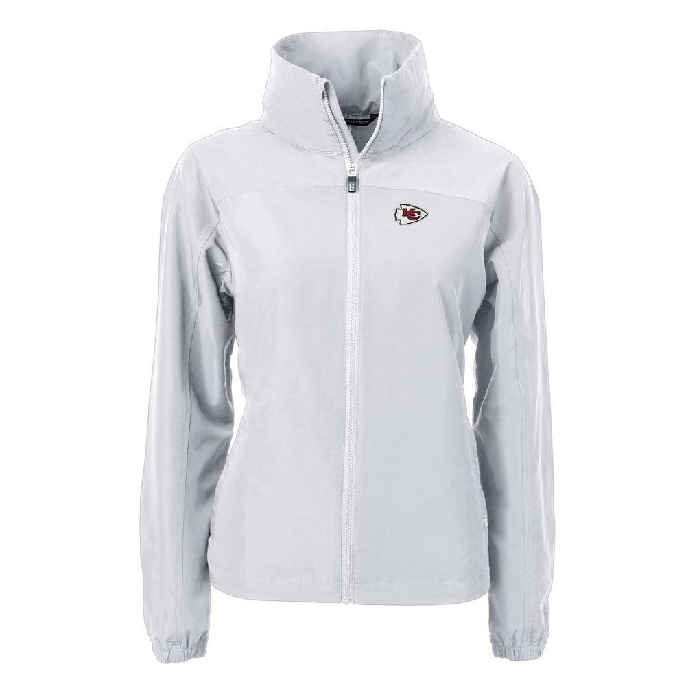 Kansas City Chiefs  Cutter & Buck Women's Charter Eco Recycled Full-Zip Jacket