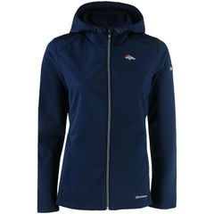 Denver Broncos  Cutter & Buck Women's Evoke Eco Softshell Recycled Full-Zip Hooded Jacket