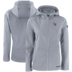 New Orleans Saints  Cutter & Buck Women's Evoke Eco Softshell Recycled Full-Zip Hooded Jacket