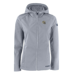 New Orleans Saints  Cutter & Buck Women's Evoke Eco Softshell Recycled Full-Zip Hooded Jacket