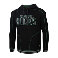 Milwaukee Bucks Stadium Essentials Baseline Pullover Hoodie On Sale