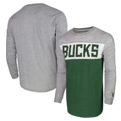 Milwaukee Bucks Unisex Loge Long Sleeve T-Shirt On Sale