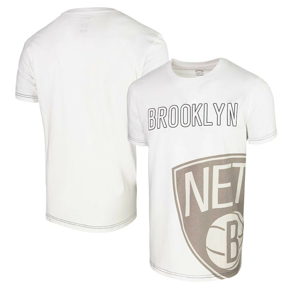 Brooklyn Nets Stadium Essentials Unisex Scoreboard T-Shirt New