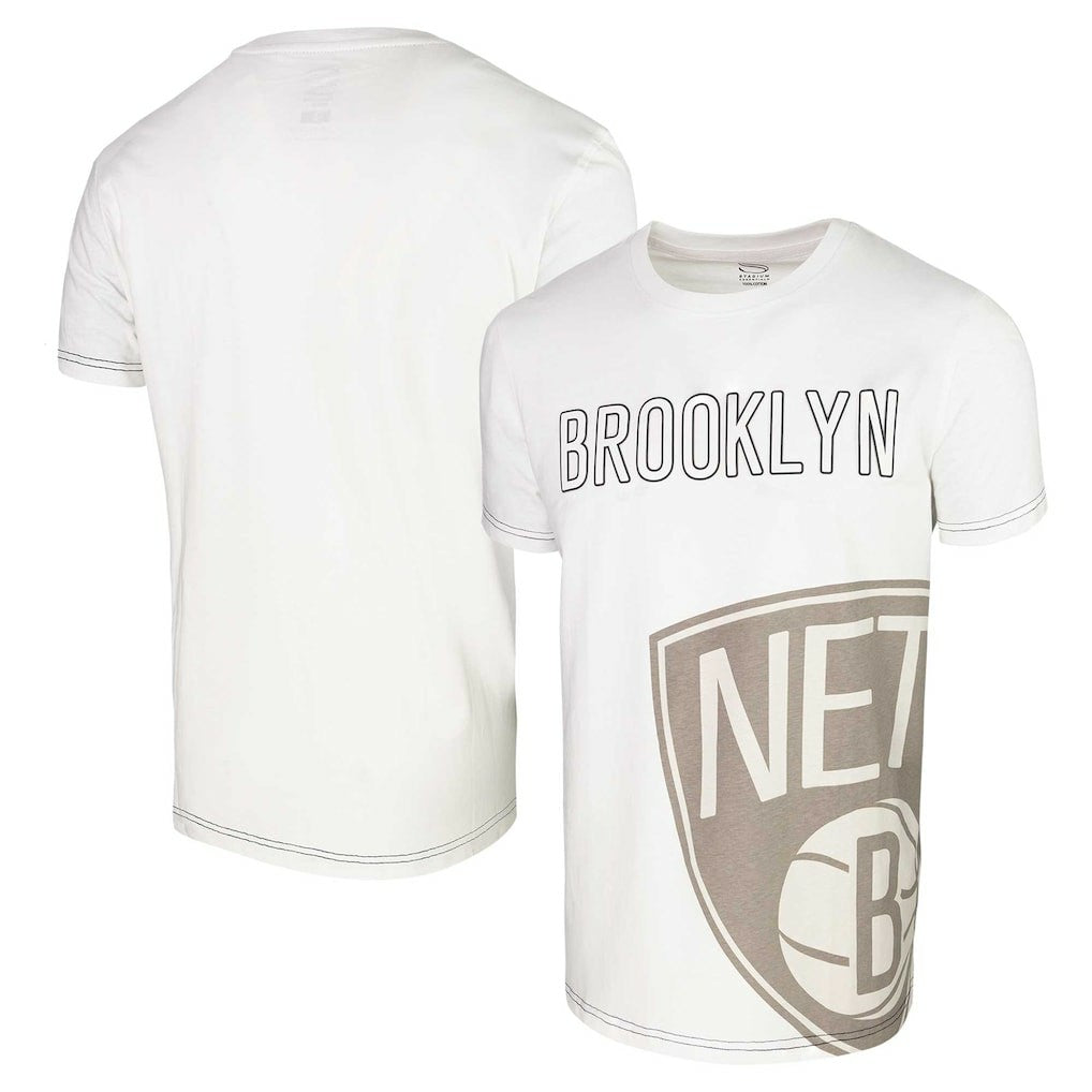 Brooklyn Nets Stadium Essentials Unisex Scoreboard T-Shirt New