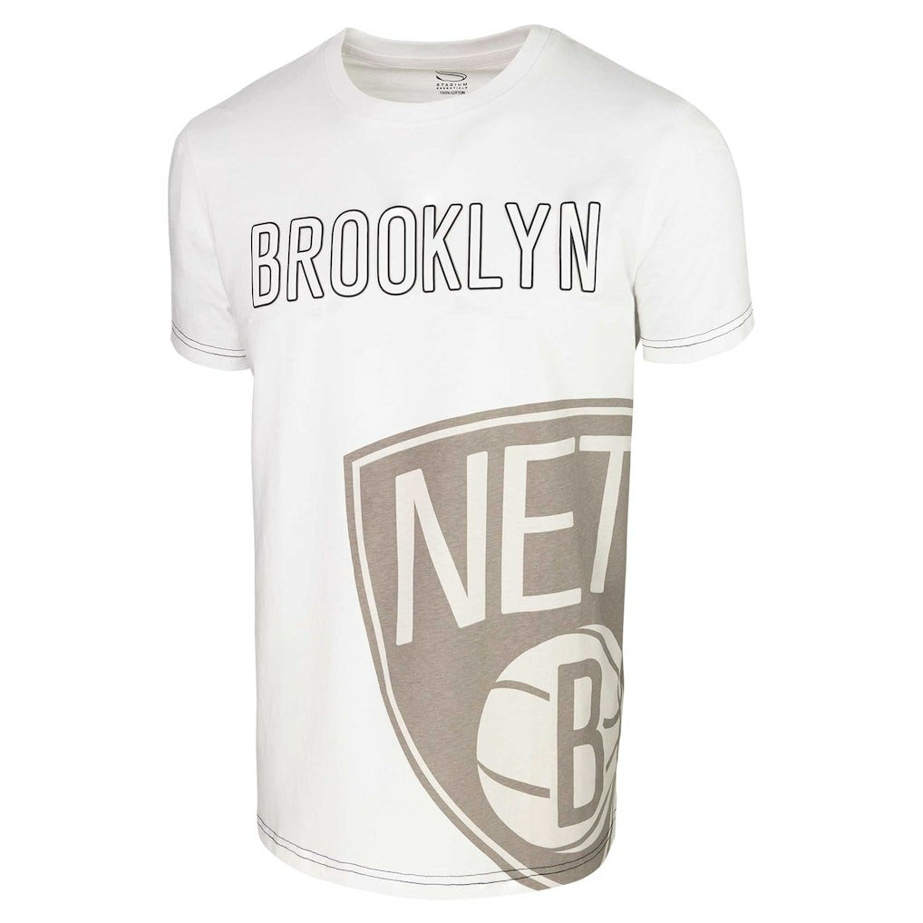 Brooklyn Nets Stadium Essentials Unisex Scoreboard T-Shirt New
