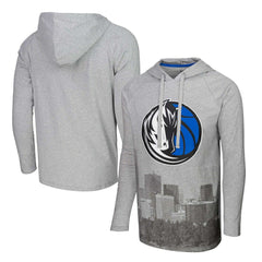 Dallas Mavericks Stadium Essentials Atrium Raglan Long Sleeve Hoodie T-Shirt sale For Sale