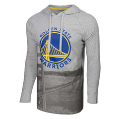 Golden State Warriors Stadium Essentials Atrium Raglan Long Sleeve Hoodie T-Shirt sale Discount