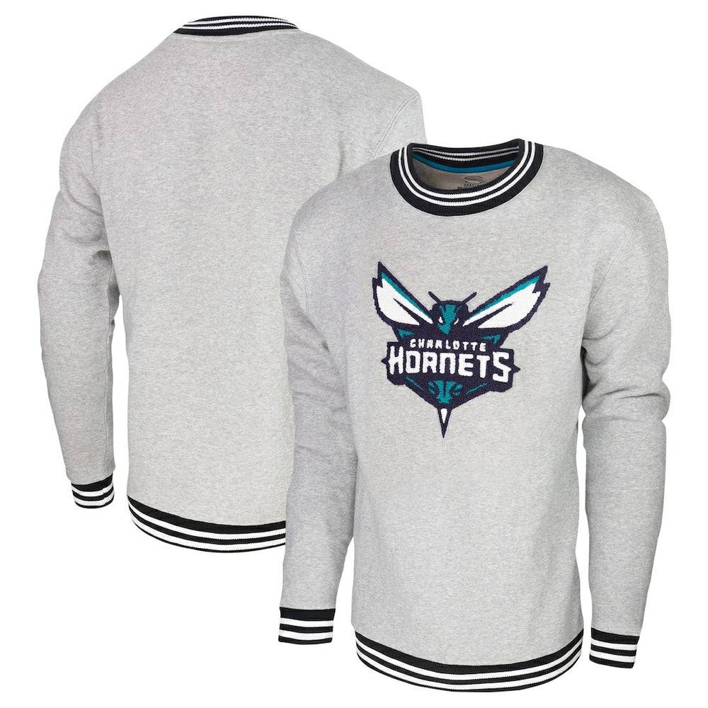 Charlotte Hornets Stadium Essentials Club Level Pullover Sweatshirt On Sale