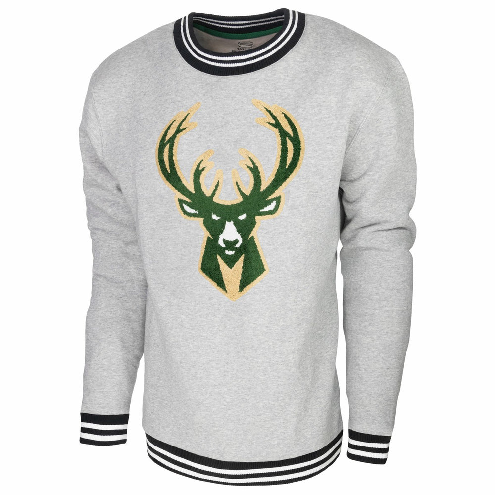 Milwaukee Bucks Stadium Essentials Club Level Pullover Sweatshirt On Sale