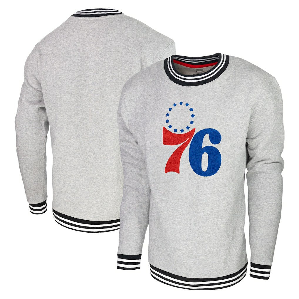Philadelphia 76ers Stadium Essentials Club Level Pullover Sweatshirt Discount