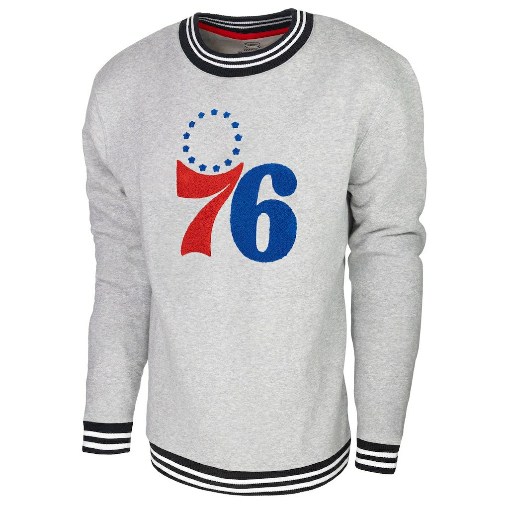Philadelphia 76ers Stadium Essentials Club Level Pullover Sweatshirt Discount