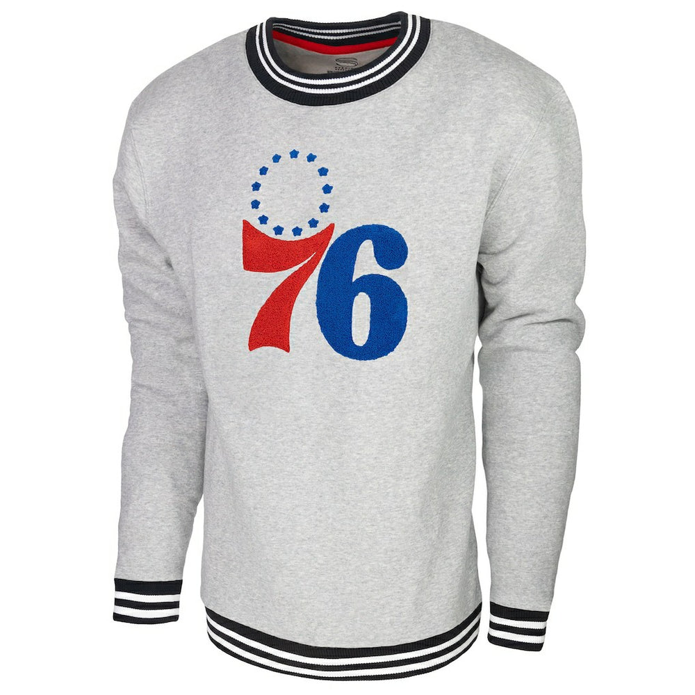 Philadelphia 76ers Stadium Essentials Club Level Pullover Sweatshirt Discount