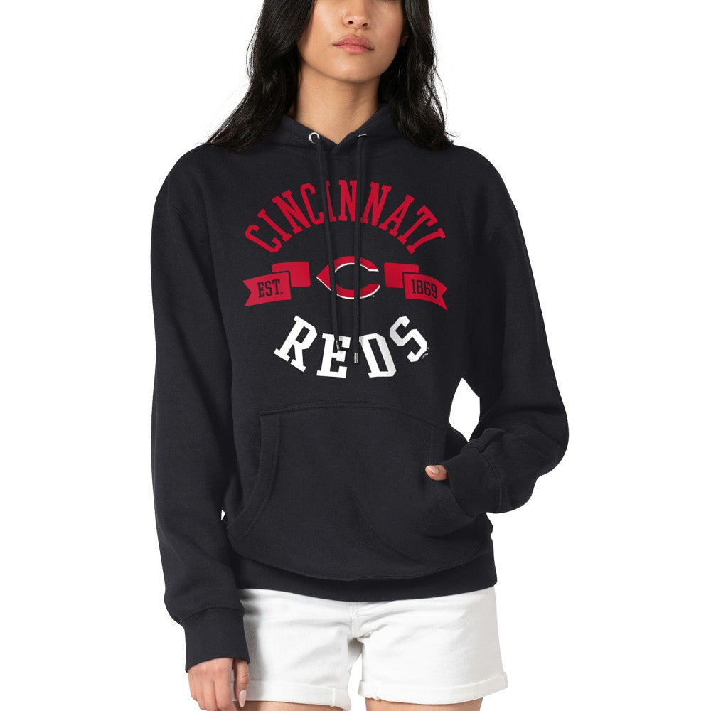 Cincinnati Reds G-III 4Her by Carl Banks Women's City Graphic Pullover Hoodie | MLB Discount
