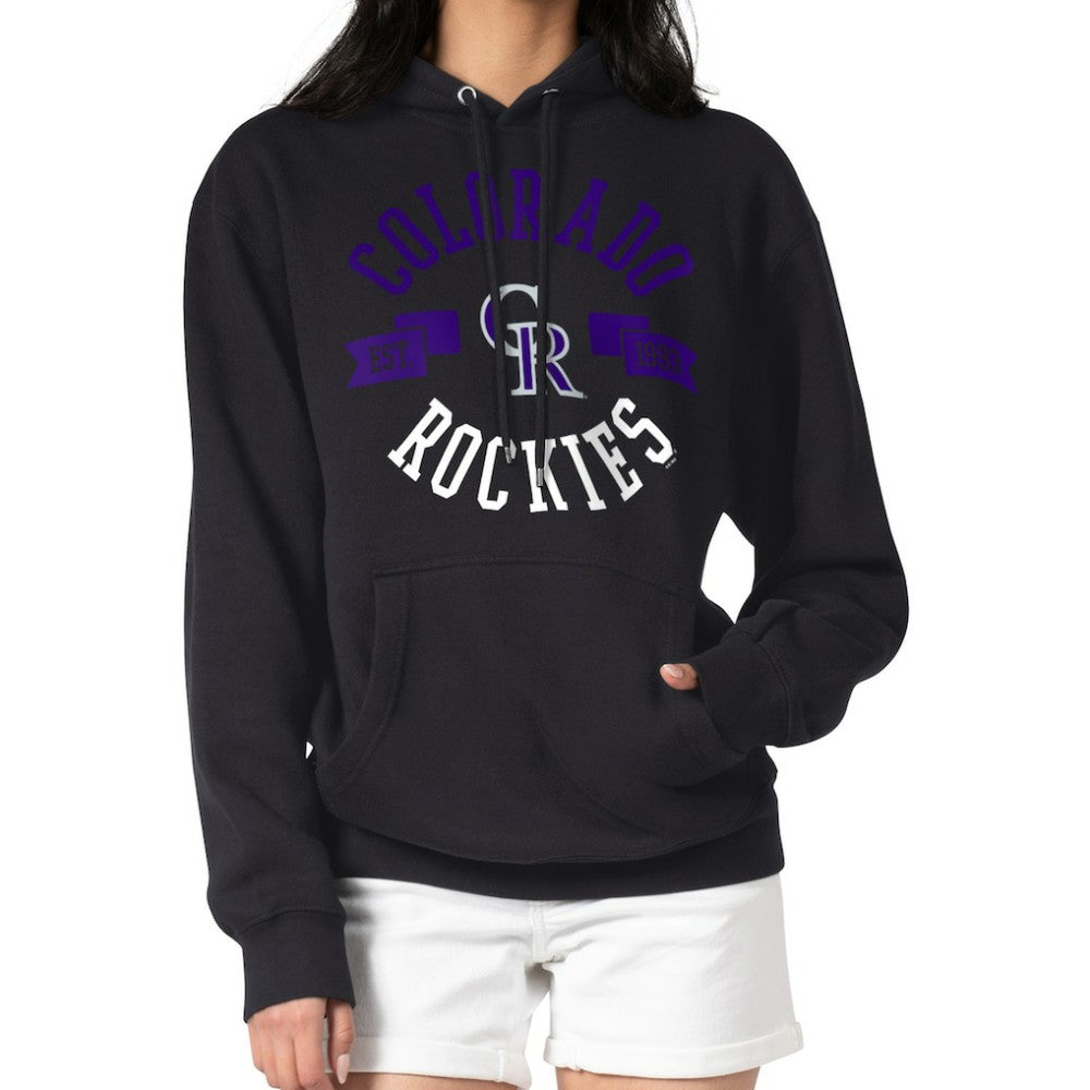 Colorado Rockies G-III 4Her by Carl Banks Women's City Graphic Pullover Hoodie | MLB Outlet