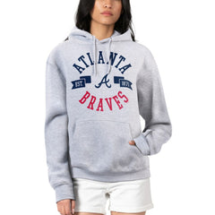 Atlanta Braves G-III 4Her by Carl Banks Women's City Graphic Pullover Hoodie | MLB Sale