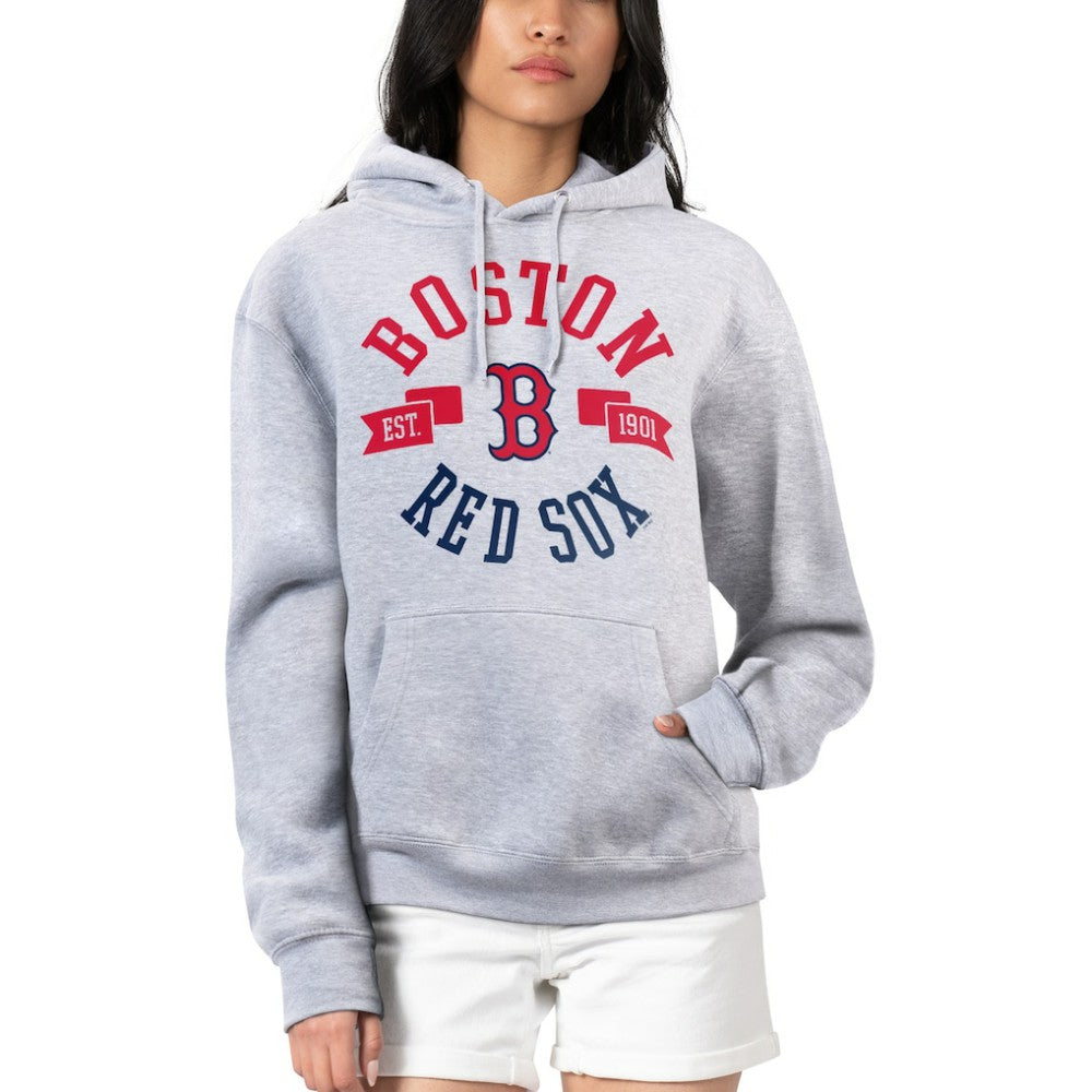 Boston Red Sox G-III 4Her by Carl Banks Women's City Graphic Pullover Hoodie | MLB US