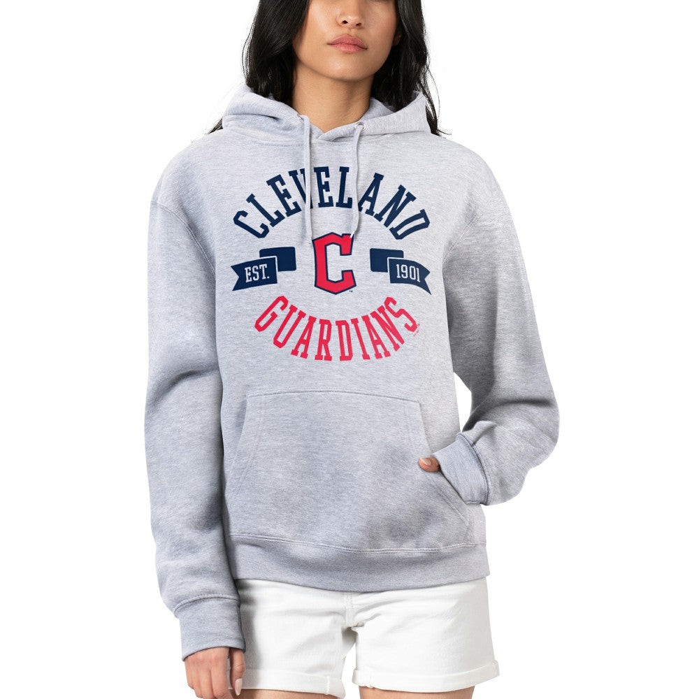 Cleveland Guardians G-III 4Her by Carl Banks Women's City Graphic Pullover Hoodie | MLB New