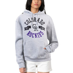 Colorado Rockies G-III 4Her by Carl Banks Women's City Graphic Pullover Hoodie | MLB Outlet