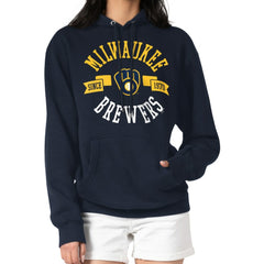 Milwaukee Brewers G-III 4Her by Carl Banks Women's City Graphic Pullover Hoodie | MLB Shop