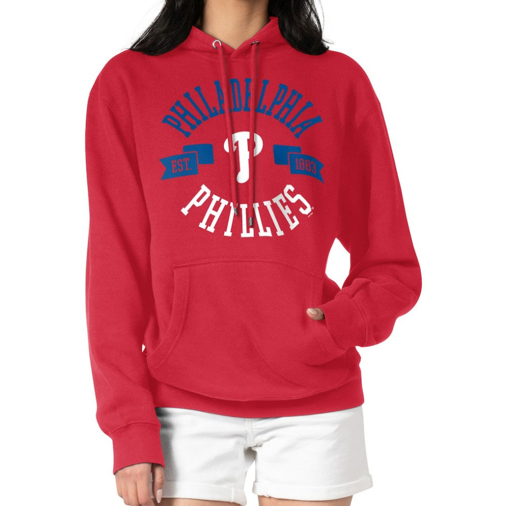 Philadelphia Phillies G-III 4Her by Carl Banks Women's City Graphic Pullover Hoodie | MLB Discount