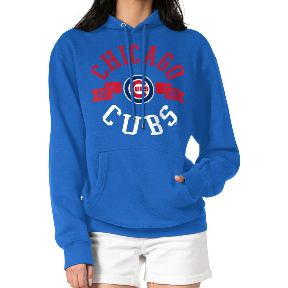 Chicago Cubs G-III 4Her by Carl Banks Women's City Graphic Pullover Hoodie | MLB For sale