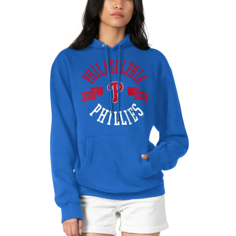 Philadelphia Phillies G-III 4Her by Carl Banks Women's City Graphic Pullover Hoodie | MLB Discount