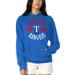 Texas Rangers G-III 4Her by Carl Banks Women's City Graphic Pullover Hoodie | MLB New