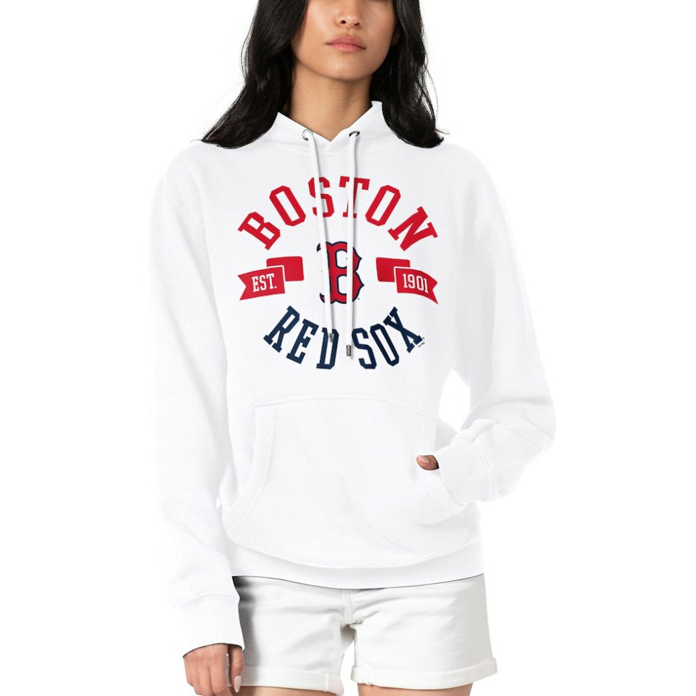 Boston Red Sox G-III 4Her by Carl Banks Women's City Graphic Pullover Hoodie | MLB Shop