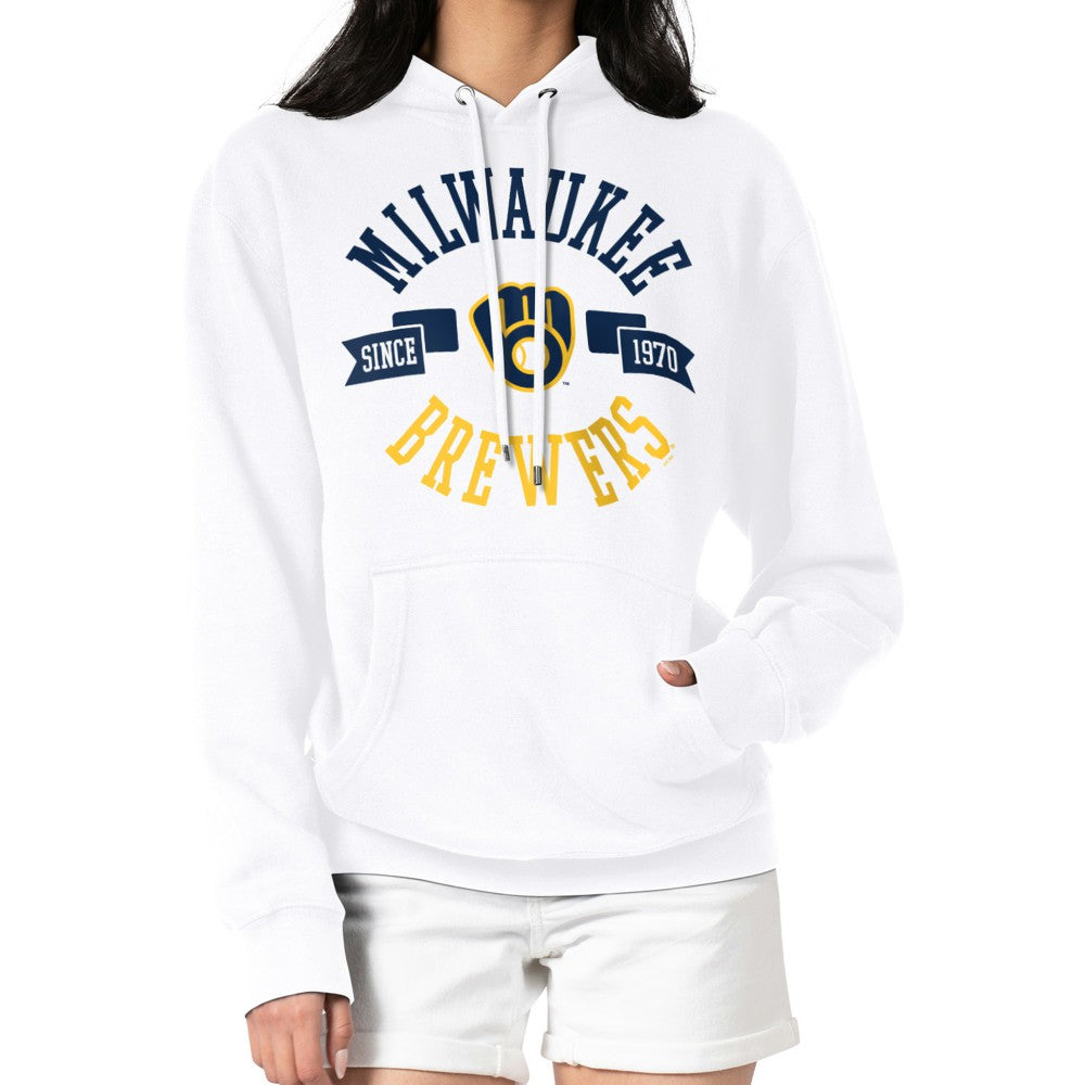 Milwaukee Brewers G-III 4Her by Carl Banks Women's City Graphic Pullover Hoodie | MLB Near me