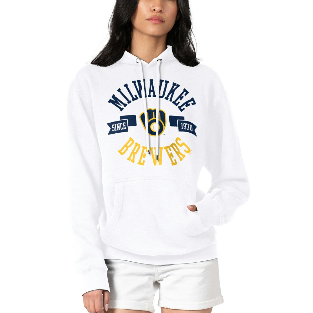 Milwaukee Brewers G-III 4Her by Carl Banks Women's City Graphic Pullover Hoodie | MLB Near me