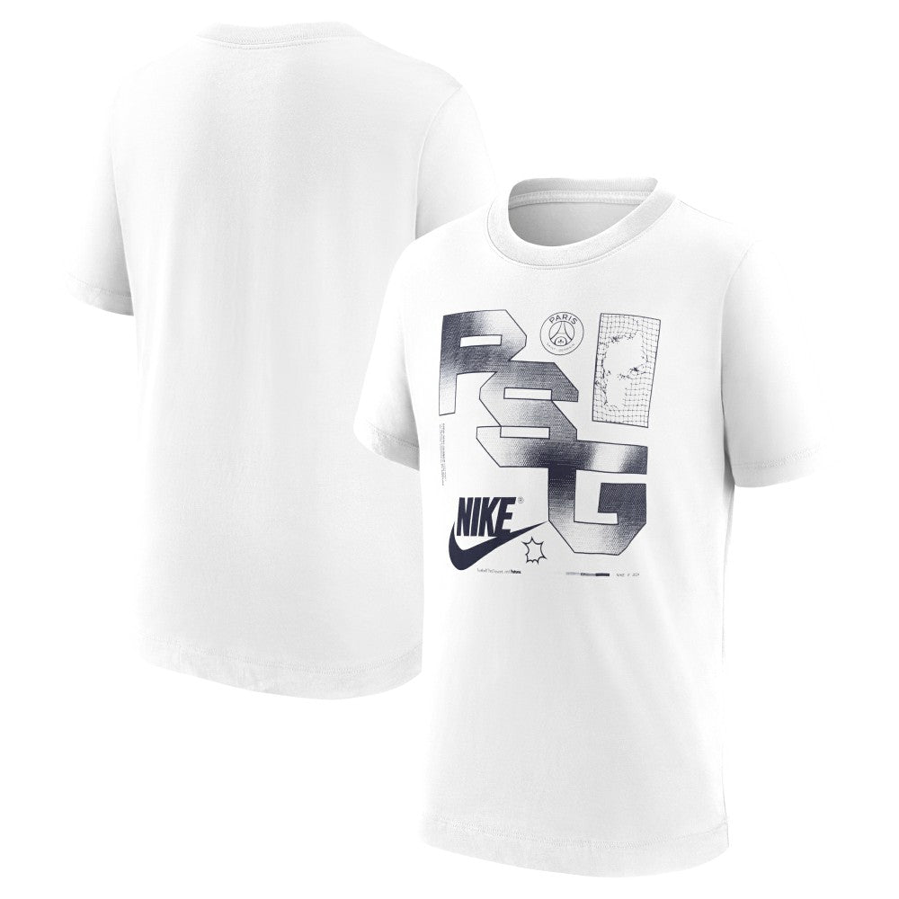 Paris Saint-Germain Youth Futura T-Shirt White - Nike