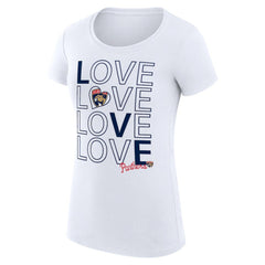 Florida Panthers G-III 4Her by Carl Banks Women's Super-Slim Fit Lightweight Hockey Love T-Shirt Online