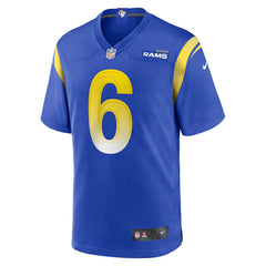 Los Angeles Rams Nike Tre'Vius Hodges-Tomlinson  Team Game Jersey
