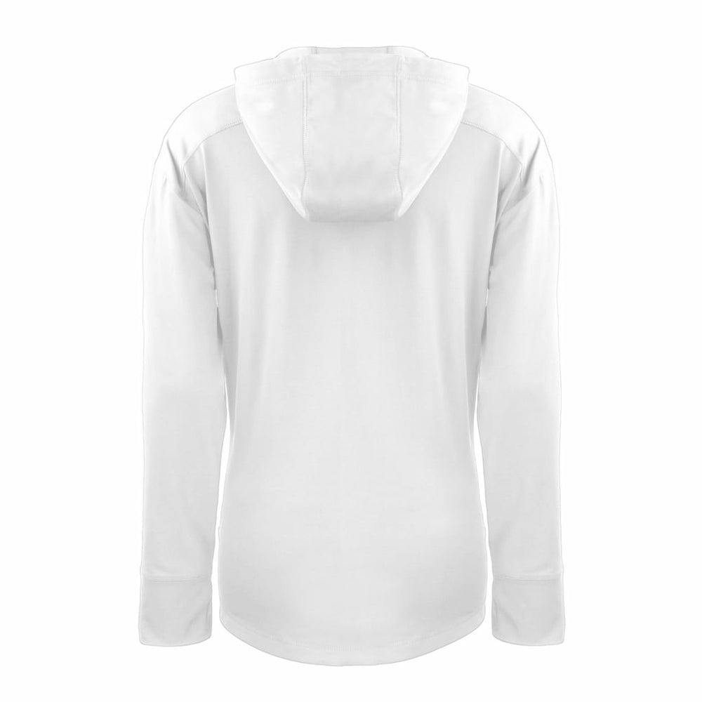 Buffalo Bills  Cutter & Buck Women's Throwback Daybreak Eco Recycled Half-Zip Hoodie